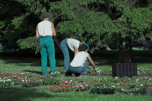 Acknowledging a landscaping complaint at the start of the process