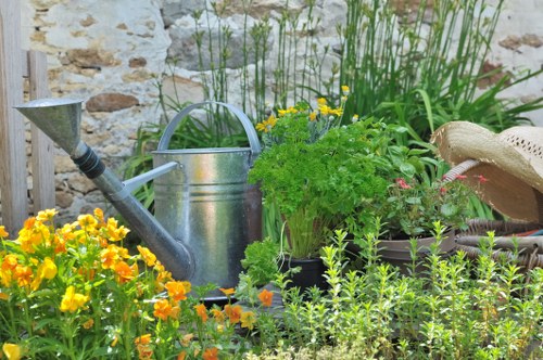 Security fencing installed for a local commercial property