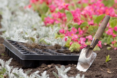 Installing artificial lawn in a compact Norbiton outdoor space